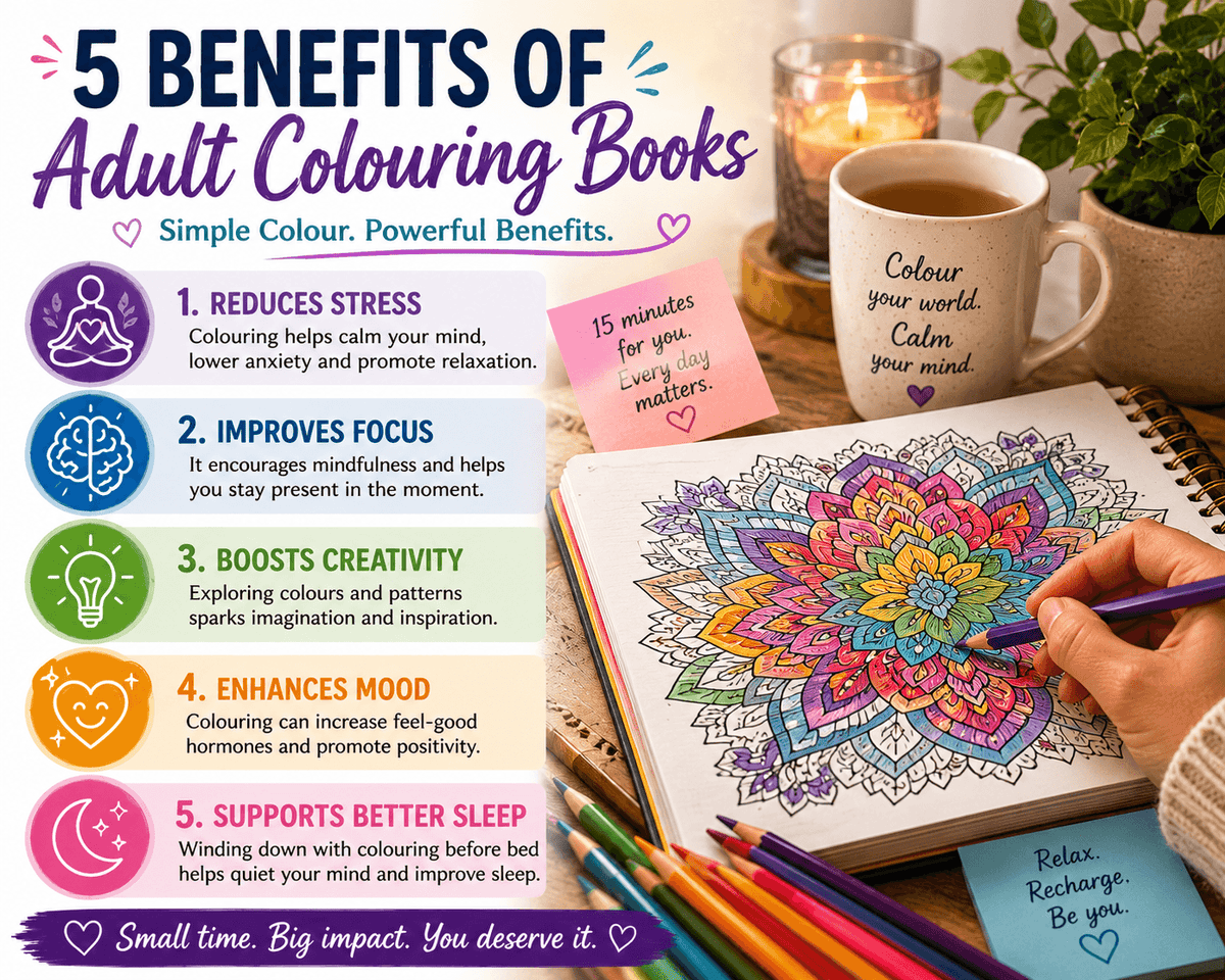 View details for 5 Powerful Benefits of Adult Colouring: How Creativity Improves Your Mental Well-Being 5 Powerful Benefits of Adult Colouring: How Creativity Improves Your Mental Well-Being