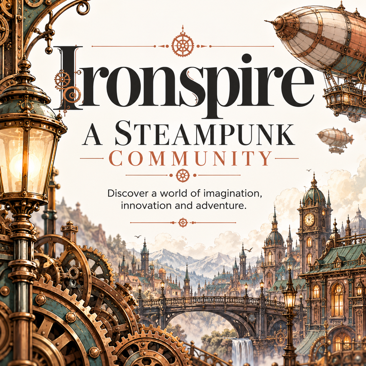 Ironspire: A Steampunk Community