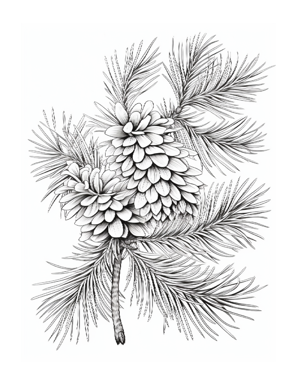 Celebrate the Season: A Journey Exploring Cardinals, Holly, Pinecones, and Woodland Foliage.