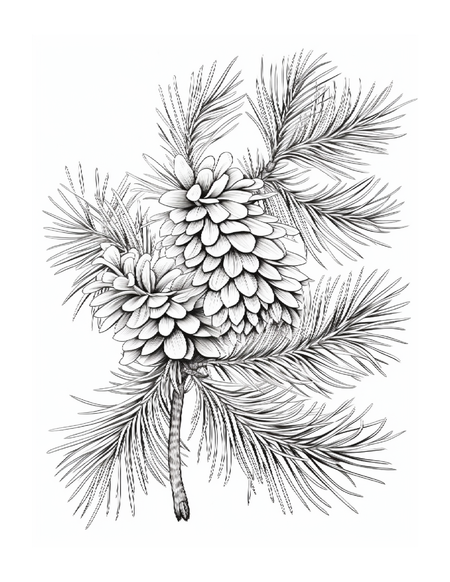 Celebrate the Season: A Journey Exploring Cardinals, Holly, Pinecones, and Woodland Foliage.