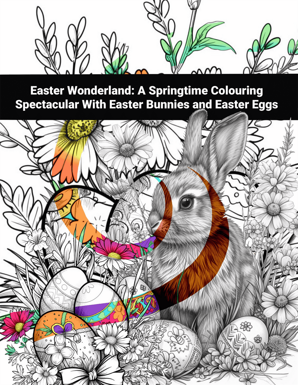 Easter Wonderland: A Springtime Colouring Spectacular With Easter Bunnies and Easter Eggs