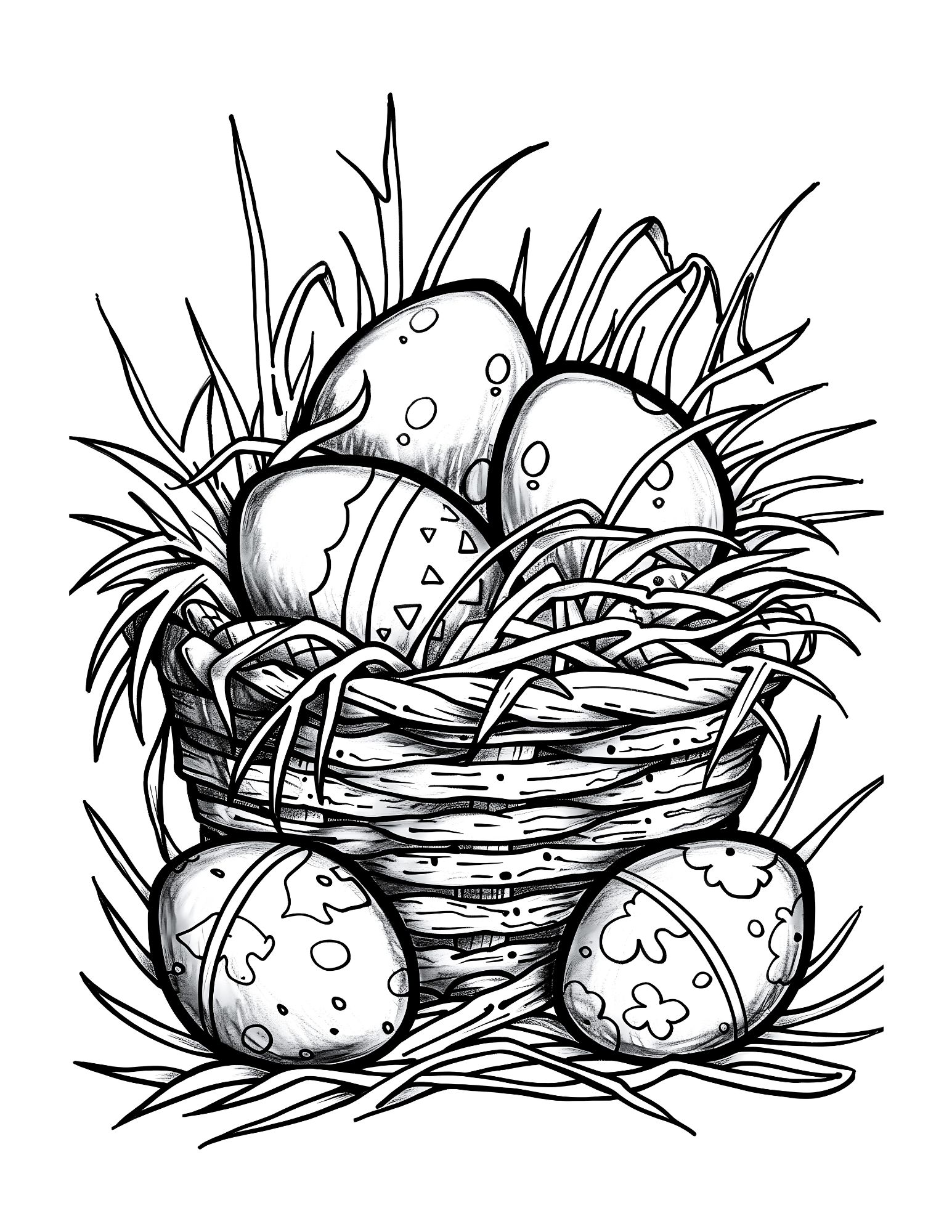 Easter Wonderland: A Springtime Colouring Spectacular With Easter Bunnies and Easter Eggs