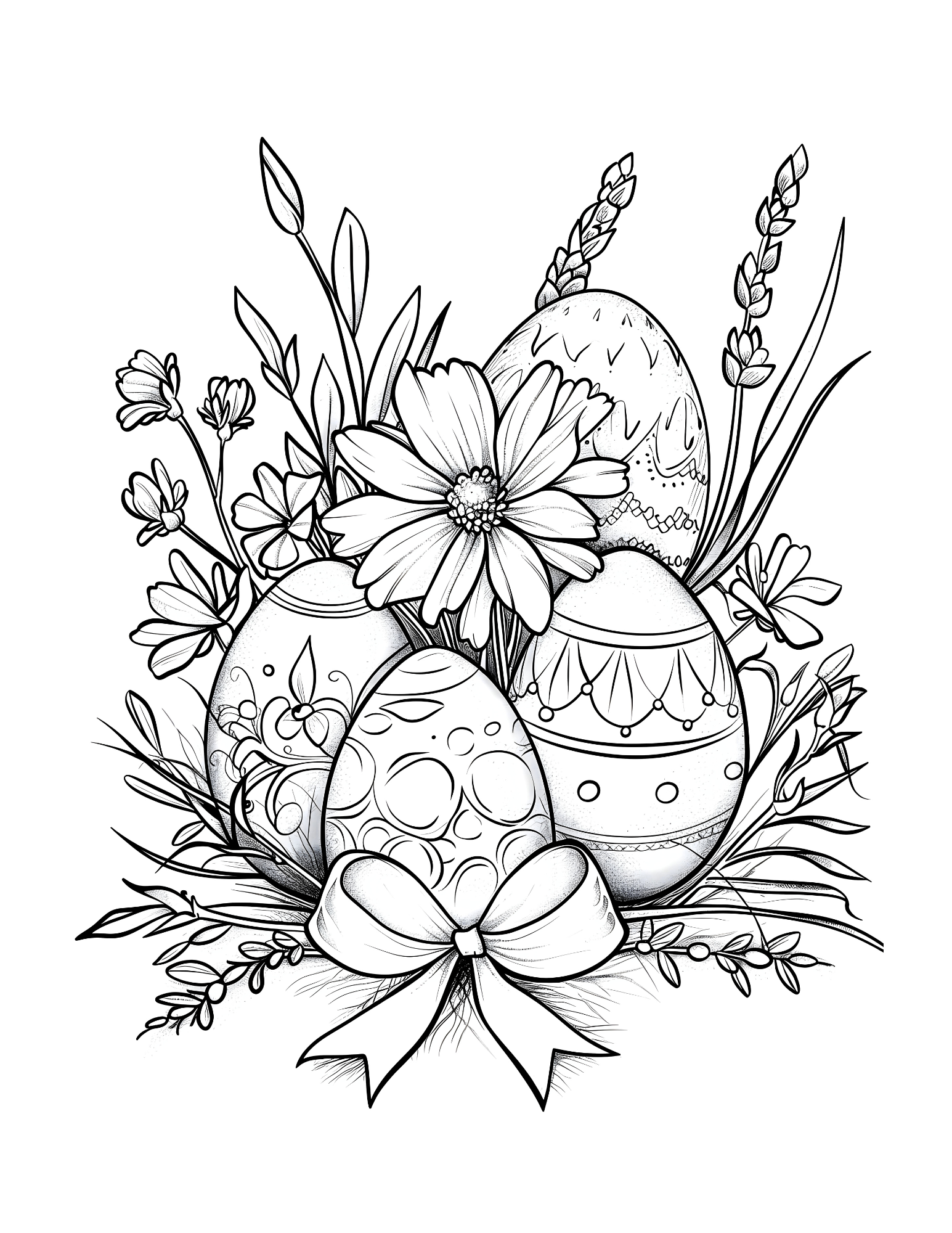 Easter Wonderland: A Springtime Colouring Spectacular With Easter Bunnies and Easter Eggs