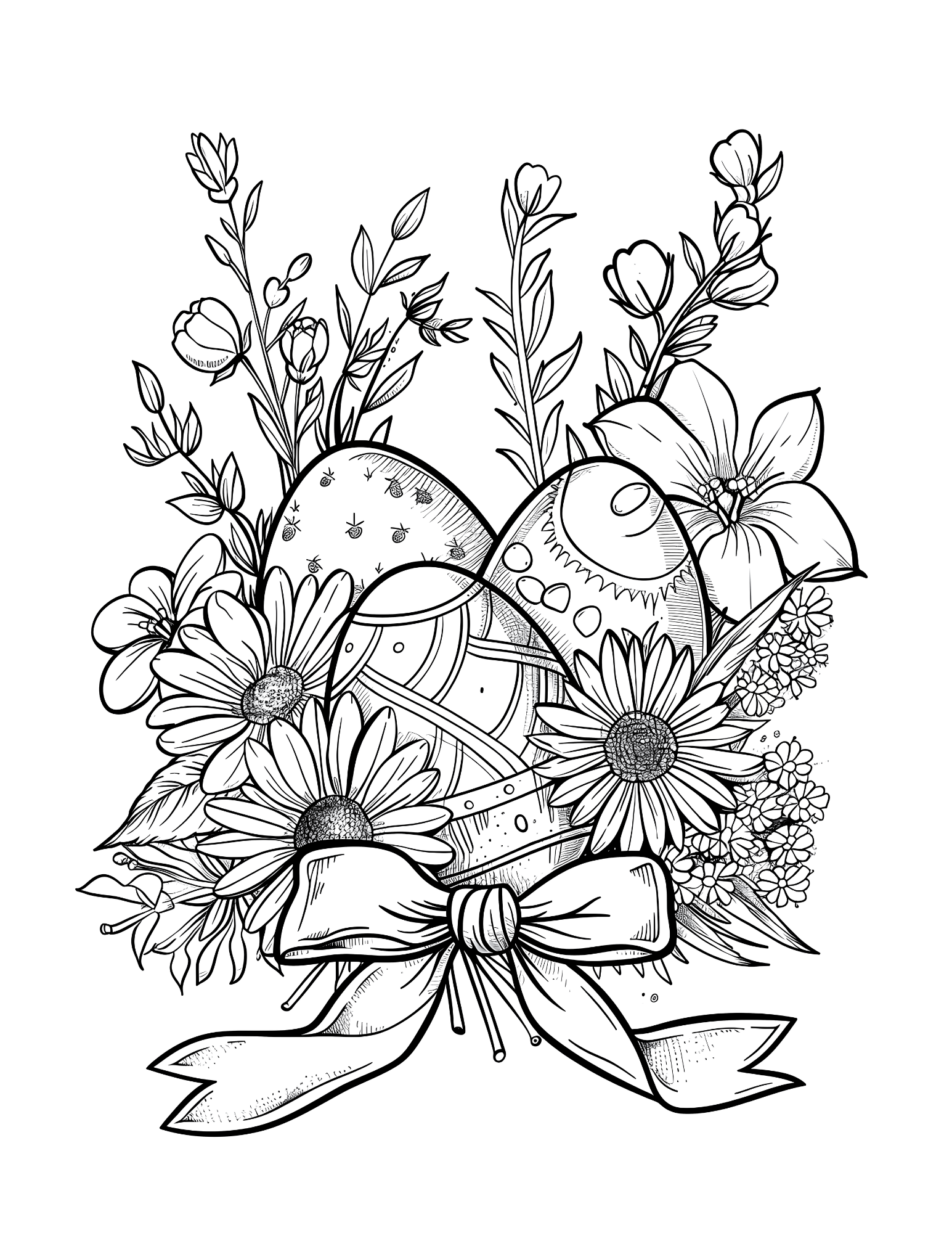 Easter Wonderland: A Springtime Colouring Spectacular With Easter Bunnies and Easter Eggs