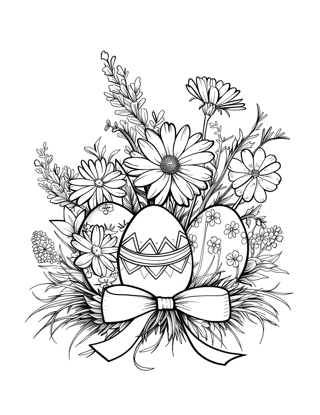 Easter Wonderland: A Springtime Colouring Spectacular With Easter Bunnies and Easter Eggs