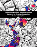 Coloring book with mandala-inspired patterns for creative expression