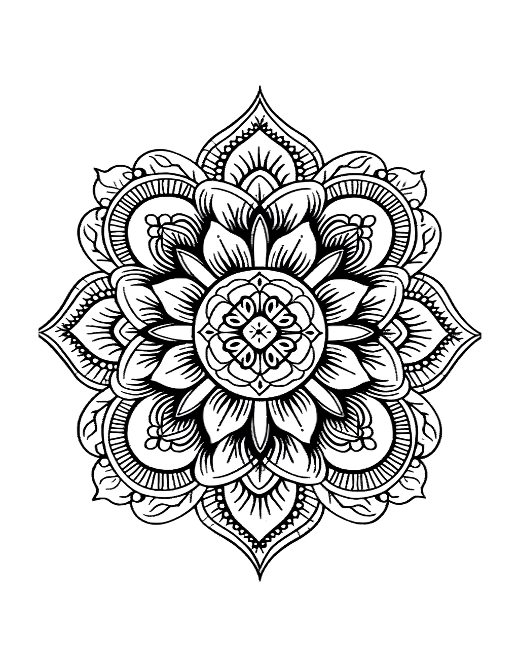 Enchanting Wonders: Mandala-Inspired Patterns for Creative Expression