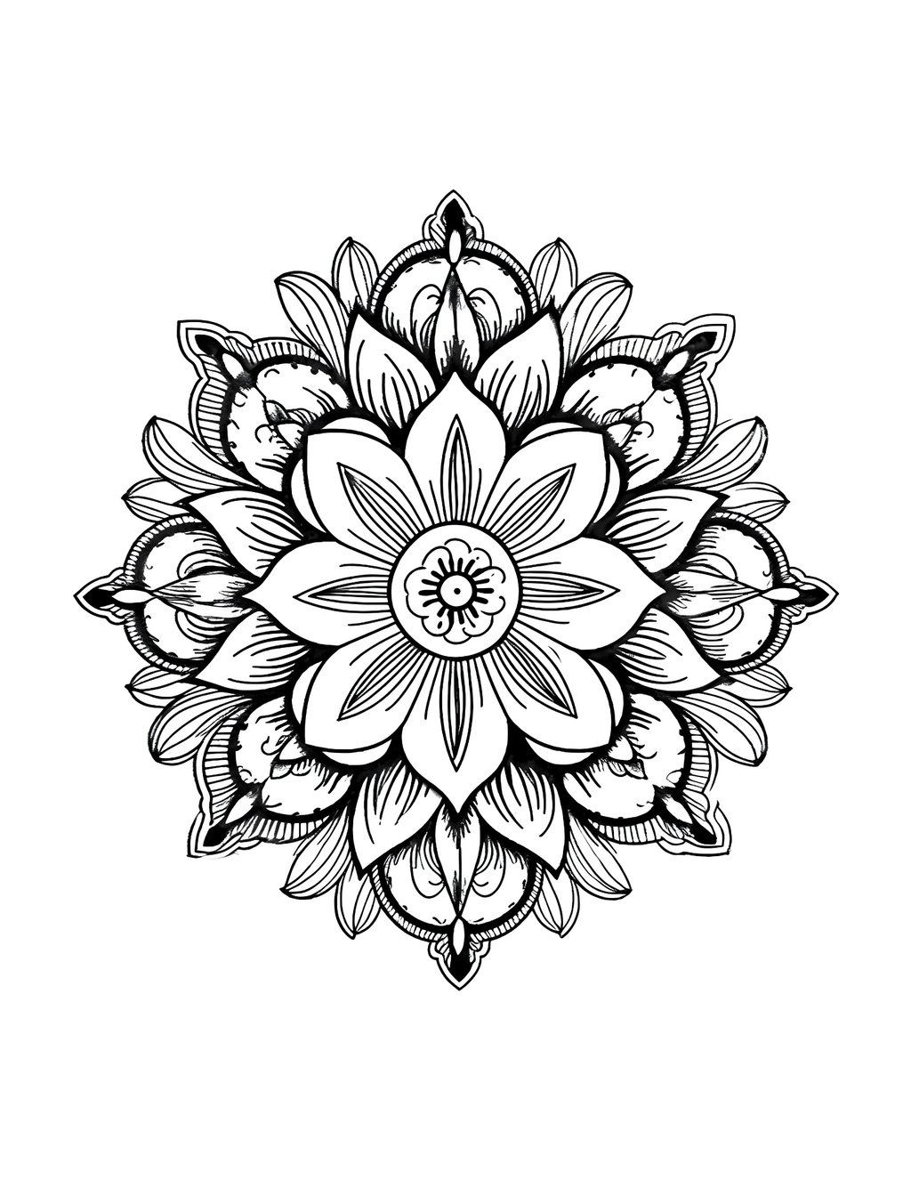 Enchanting Wonders: Mandala-Inspired Patterns for Creative Expression