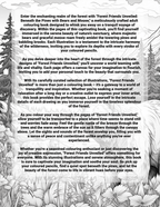 Text description of 'Forest Friends Unveiled' colouring book with nature-themed illustrations - back cover