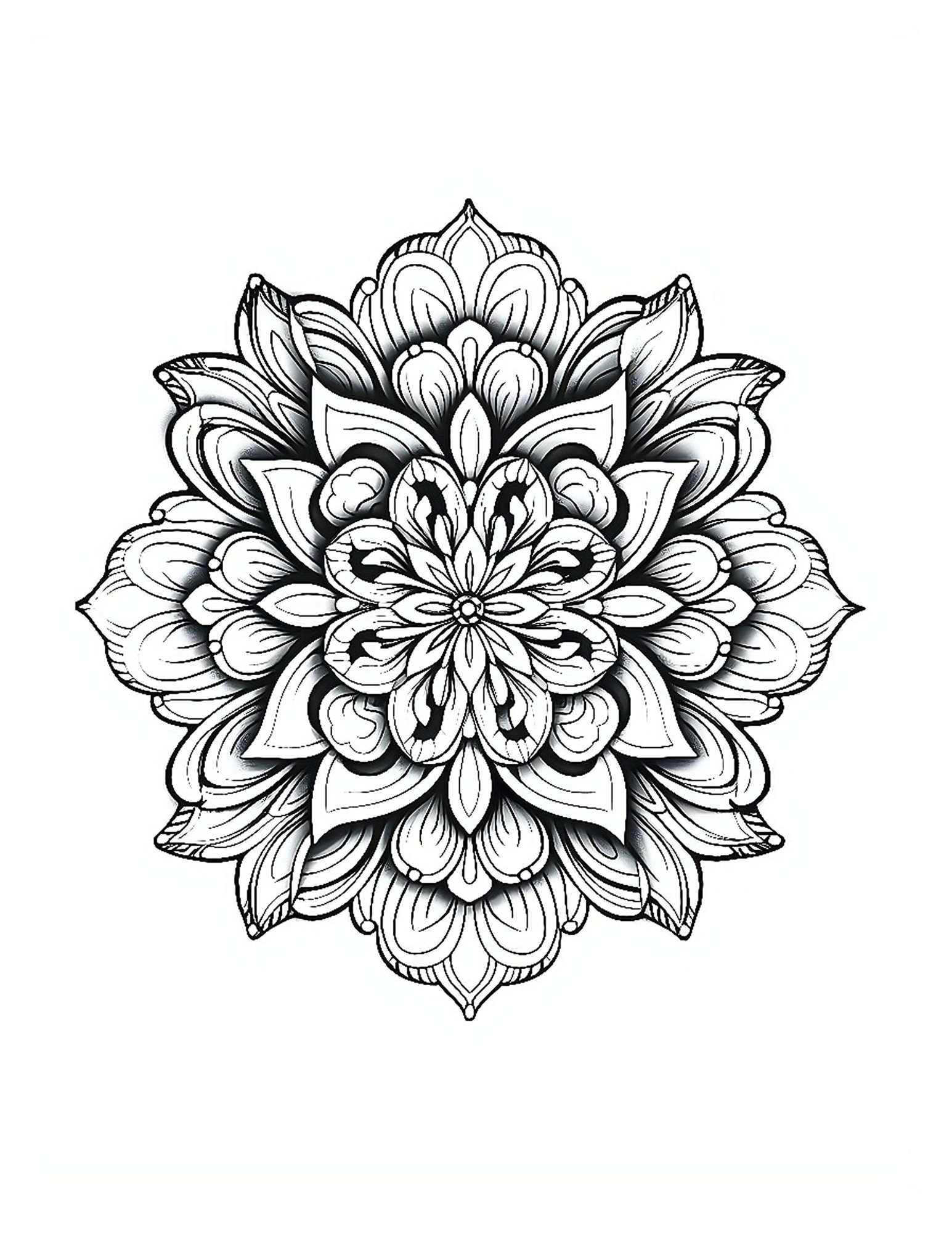 Mandala Oasis: A Journey Through Mandala-inspired Intricate Patterns