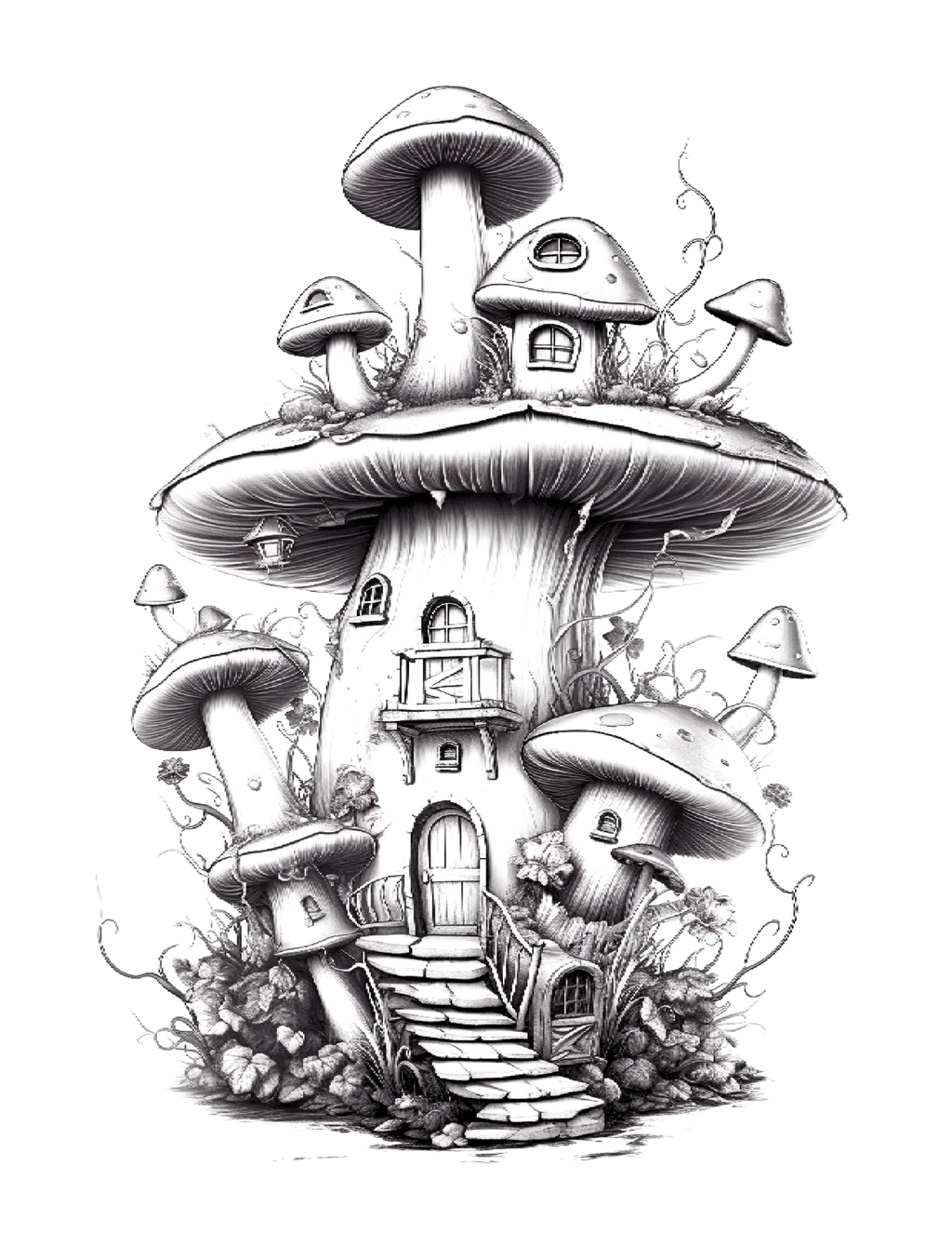 Secrets of the Forest Floor: Exploring Fairy Mushroom Houses.