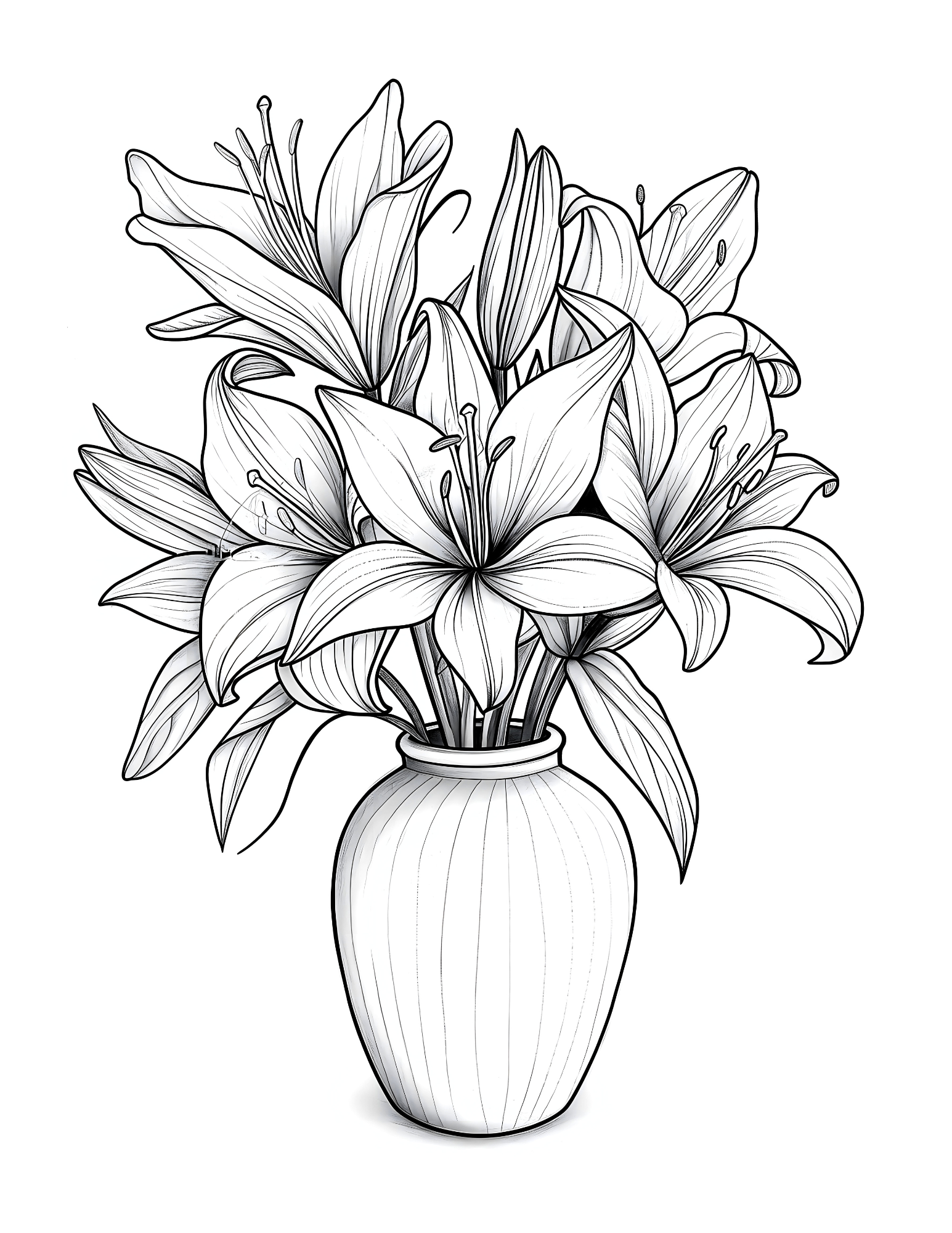 Springtime Splendour with Blooming Beauties: Colouring the Essence of Spring Flowers