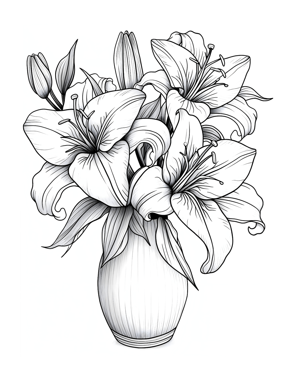 Springtime Splendour with Blooming Beauties: Colouring the Essence of Spring Flowers